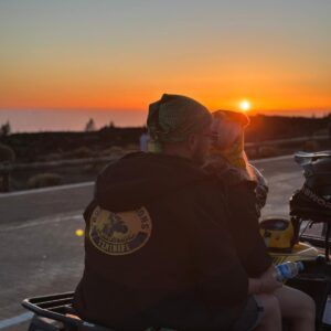 Quad Teide Sunset